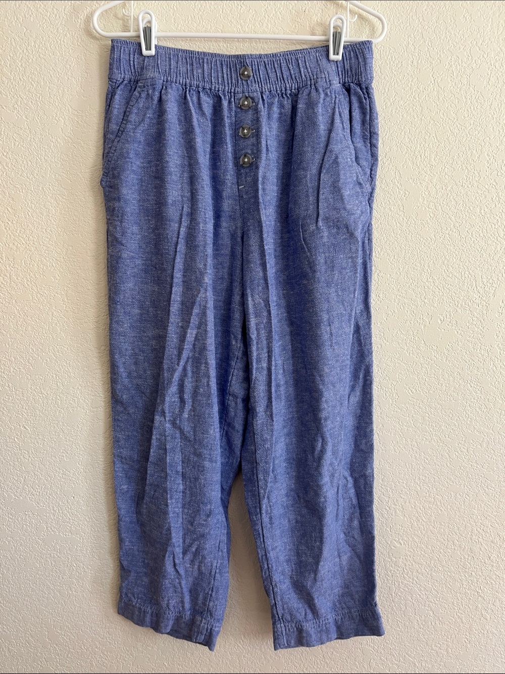 Loft Linen Blend Pants